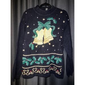 Ugly Christmas Sweater Xmas Size Medium Vintage